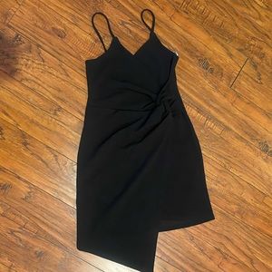 Little Black Asymmetrical Dress